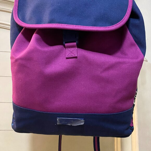 Vera Bradley Canvas Backpack African Violet - Picture 2 of 11